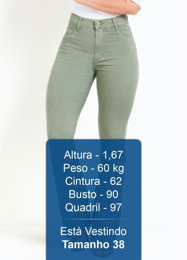 calça verde militar sawary