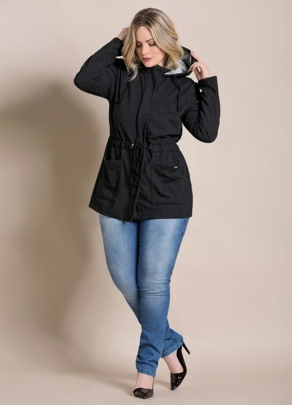 calça social plus size cintura alta