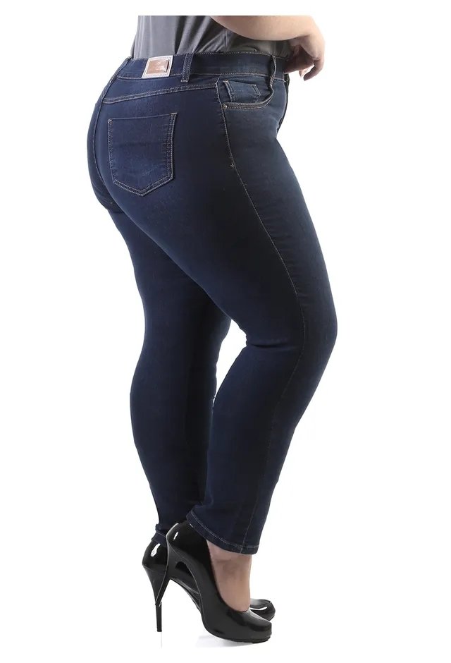 calça jeans 48 feminina cintura alta