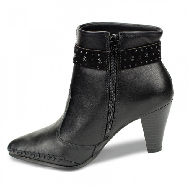 bota ramarim preta cano curto