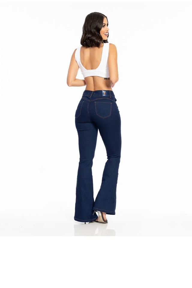 calça flare biotipo