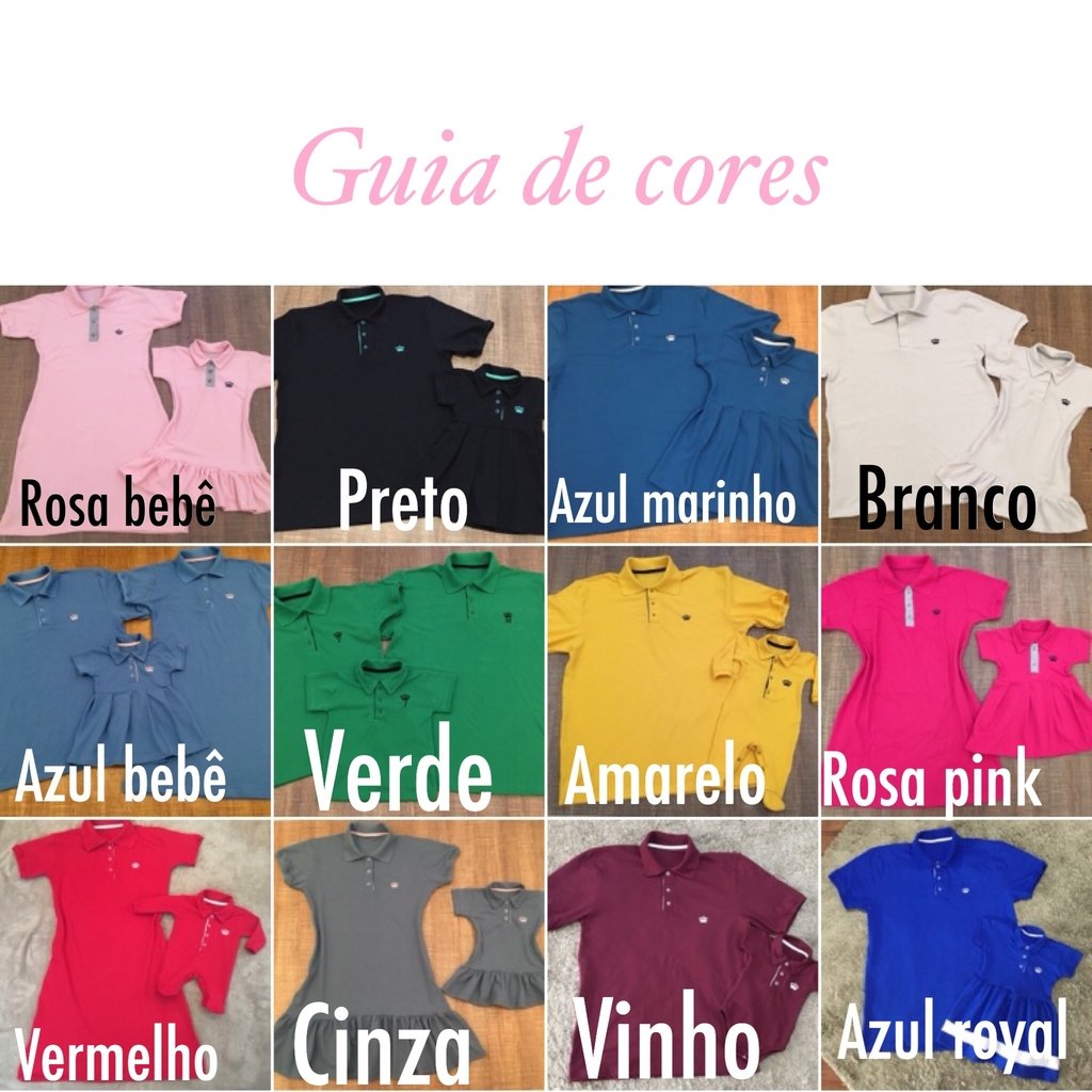 vestido polo infantil amarelo