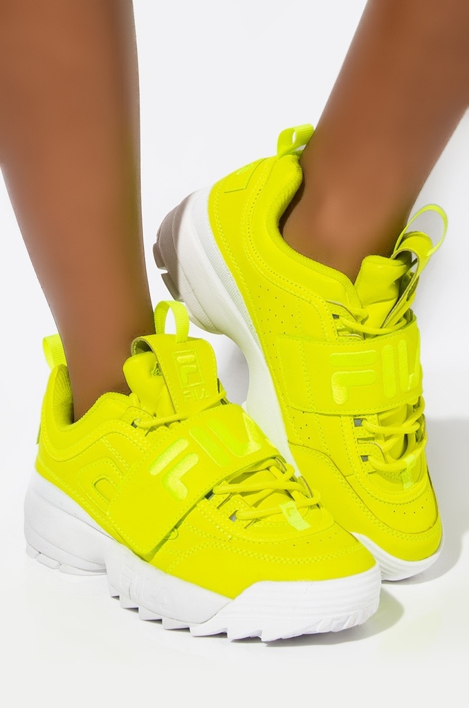 tenis fila neon