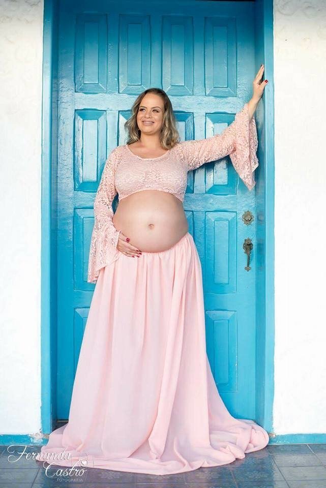 roupa foto gestante