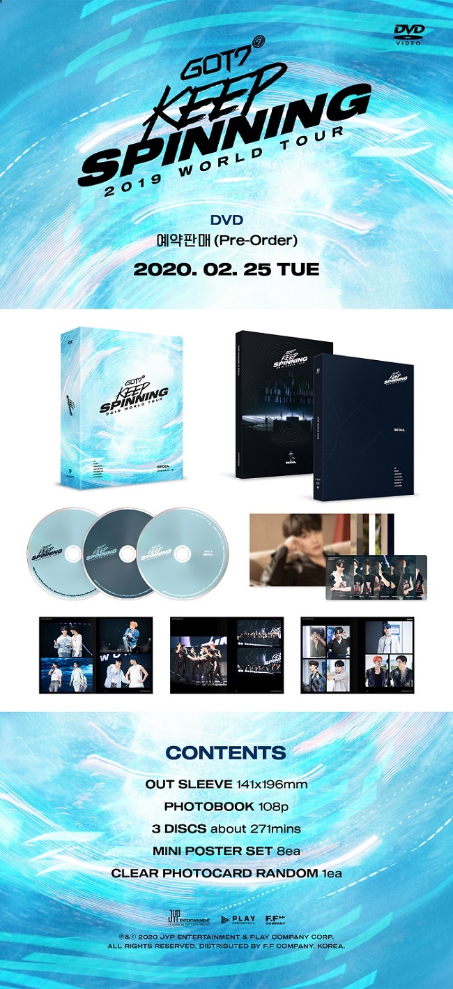 GOT7 - KEEP SPINNING [2019 WORLD TOUR IN SEOUL] (DVD)