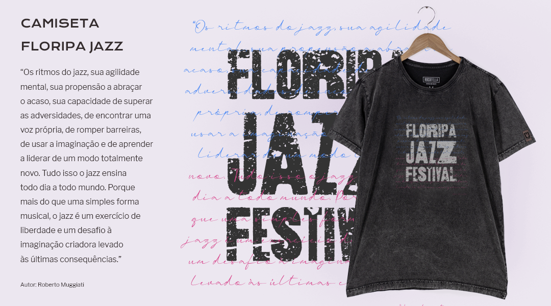 Camiseta Floripa Jazz Festival
