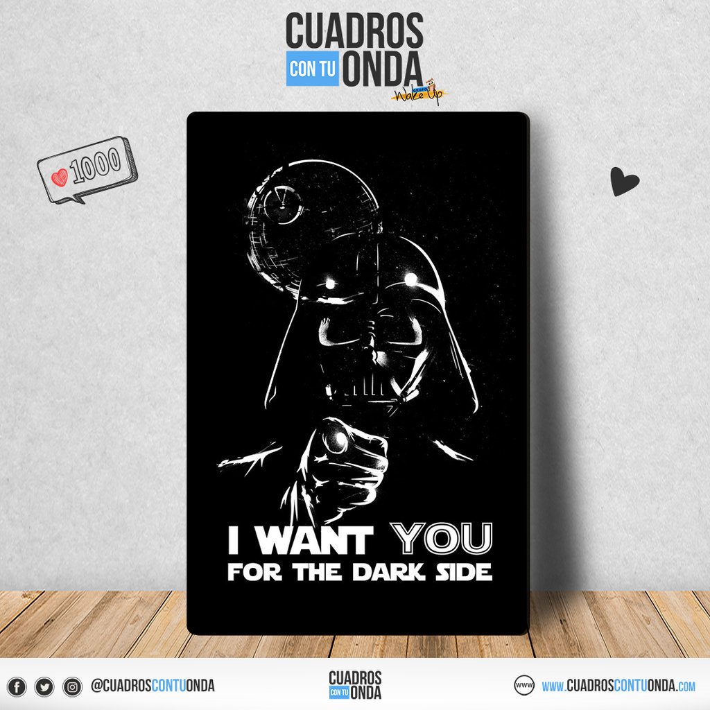 I Want You Star Wars Comprar En Cuadros Con Tu Onda