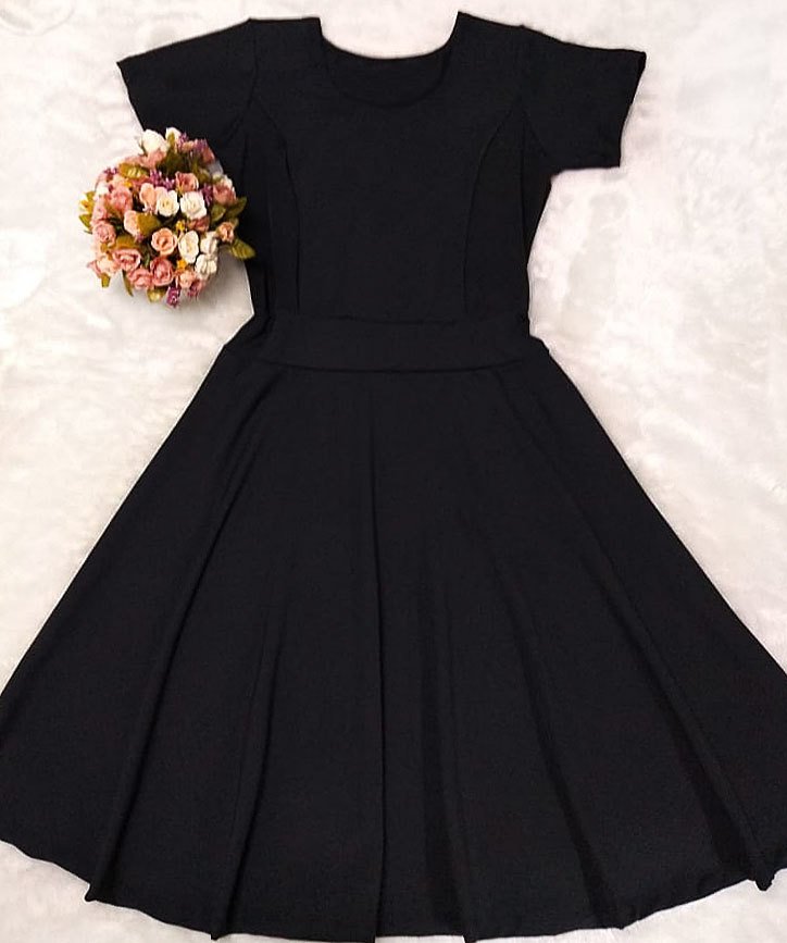 vestido gode rodado evangelico