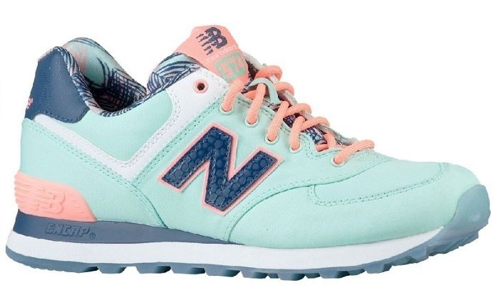 new balance 574 verde agua