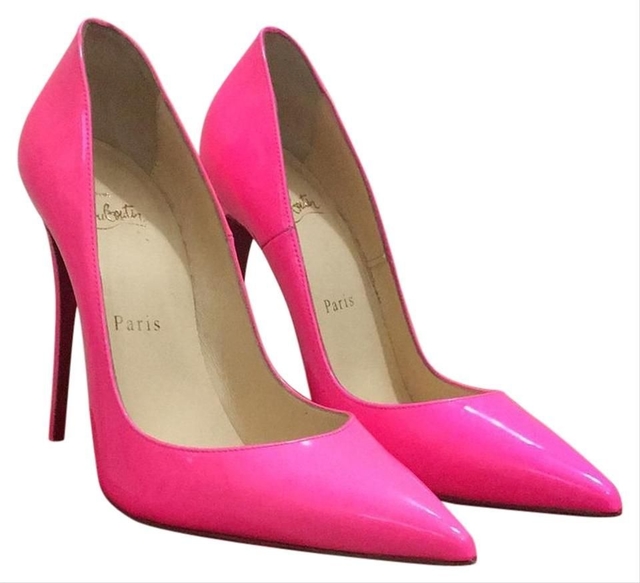 scarpin rosa pink verniz