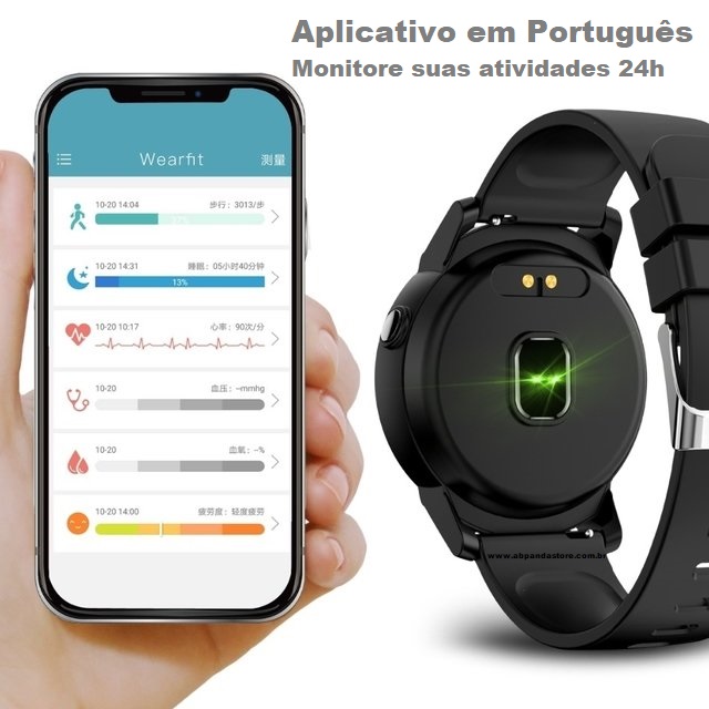 Relógio Smartwatch crystal 2 OLED