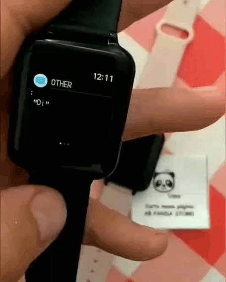 relógio smartwatch b57 hero band 3