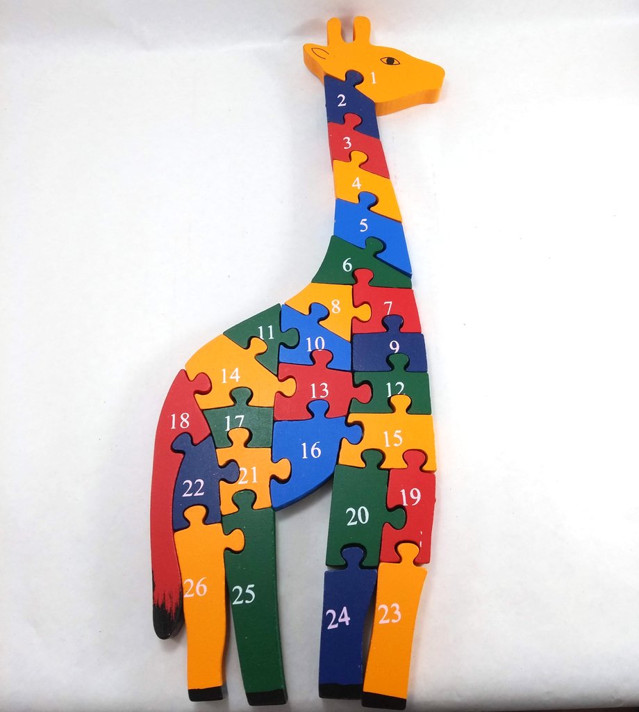 rompecabezas de jirafa