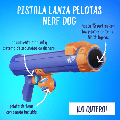 nerf lanza pelotas