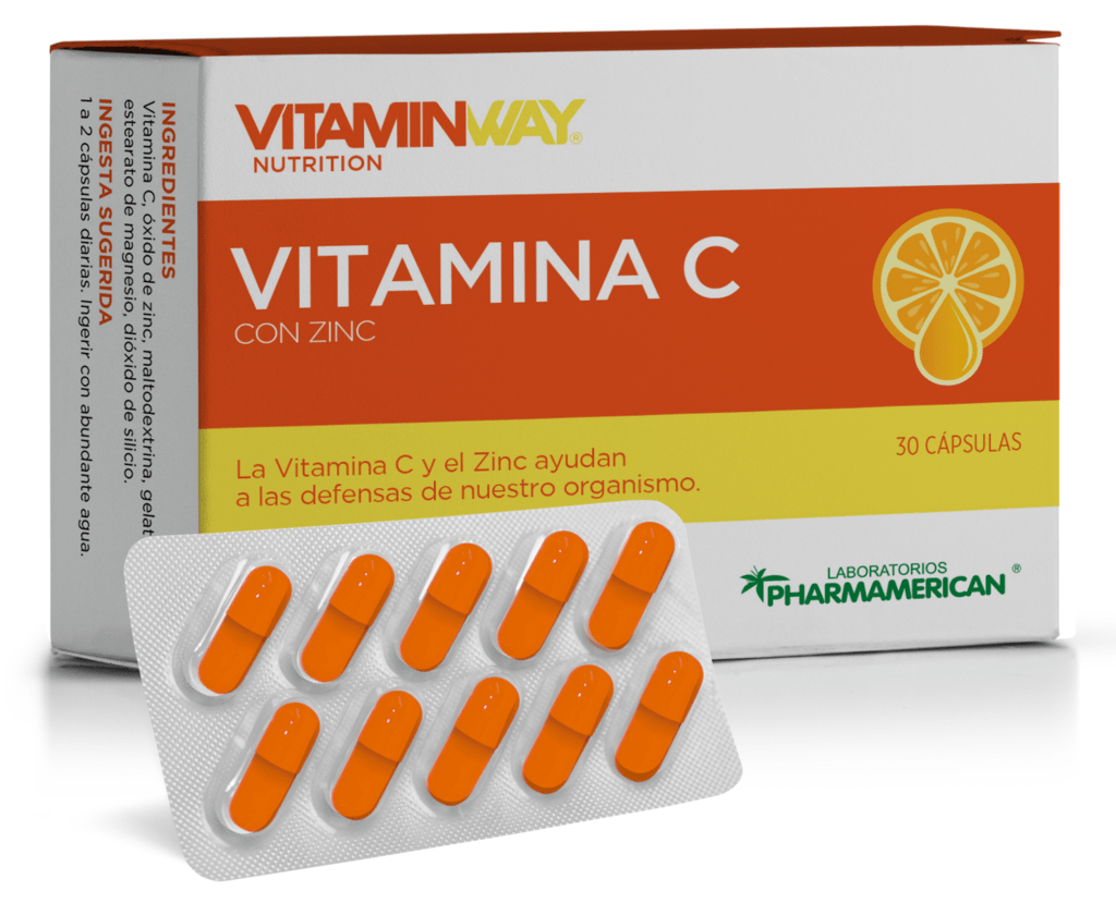 Vitamina C X 30 Cápsulas - Comprar en Pharmamerican