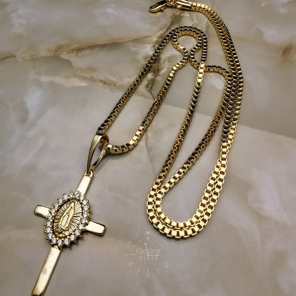 EDELIND 750/18 K Oro Amarillo Cadena Veneciana 0.7 Mm Collar Cadena Para Mujer Hombre, Long. 38 Cm, Peso Ap.2.1 G Con Caja De Regalo De Joyería