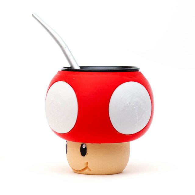 hongo rojo de mario