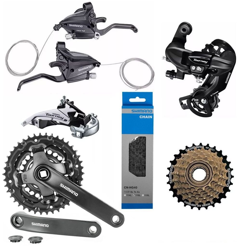 Kit cambio shimano 21 velocidades clearance