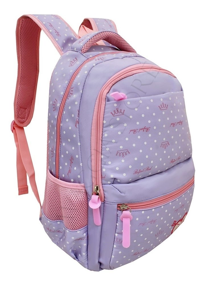 Mochila Escolar Infantil Juvenil Feminina Grande Lacinho H9