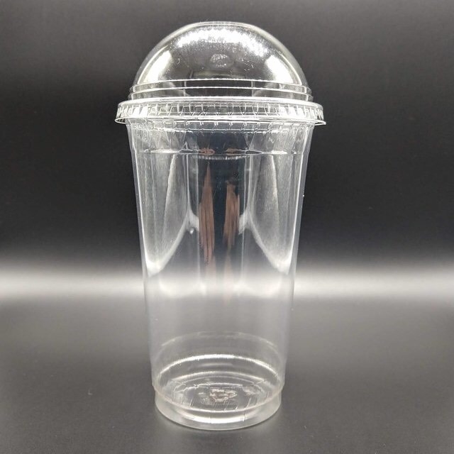 Copo PET 710ml Com Tampa Bolha 50 unidades