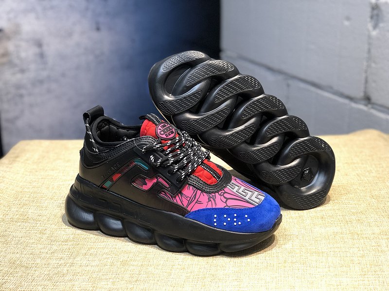 versace chain reaction black multicolor