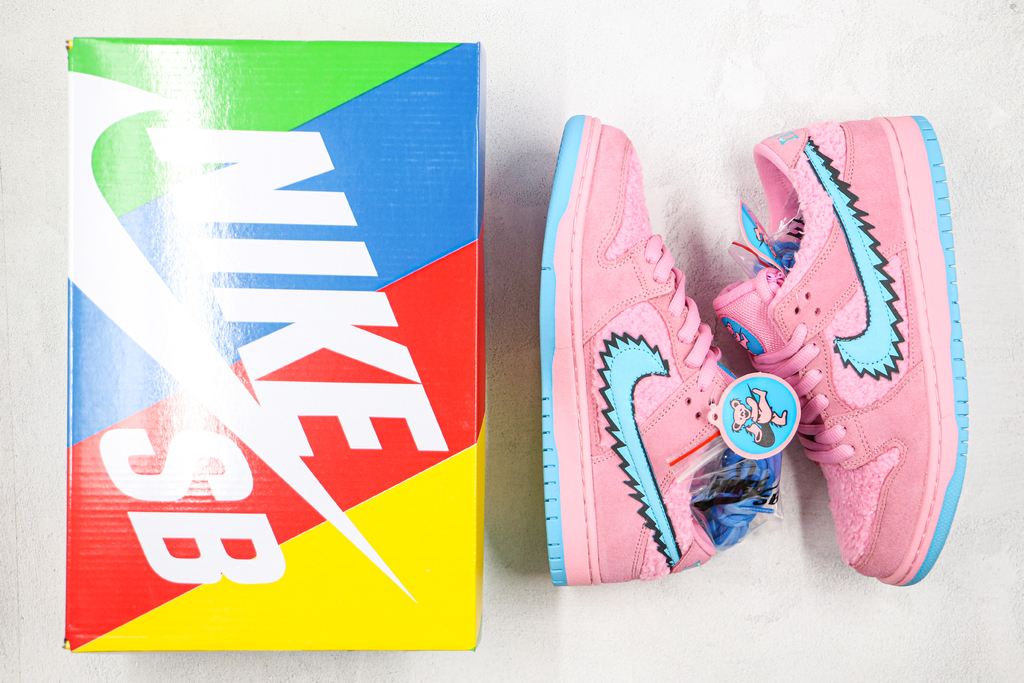 pink grateful dead nike sb