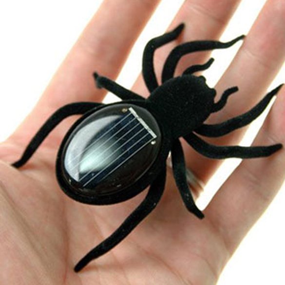 Movimiento Gracias Solar Juguete De Con A Araña Energía f7gvYb6y