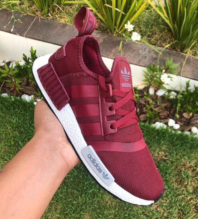tenis adidas nmd vinho