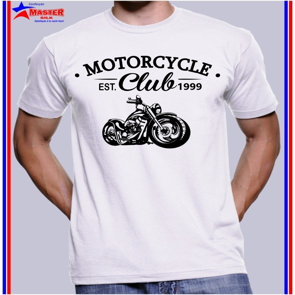 CAMISETA camisa moto clube motociclista MOTORCYCLE CLUB