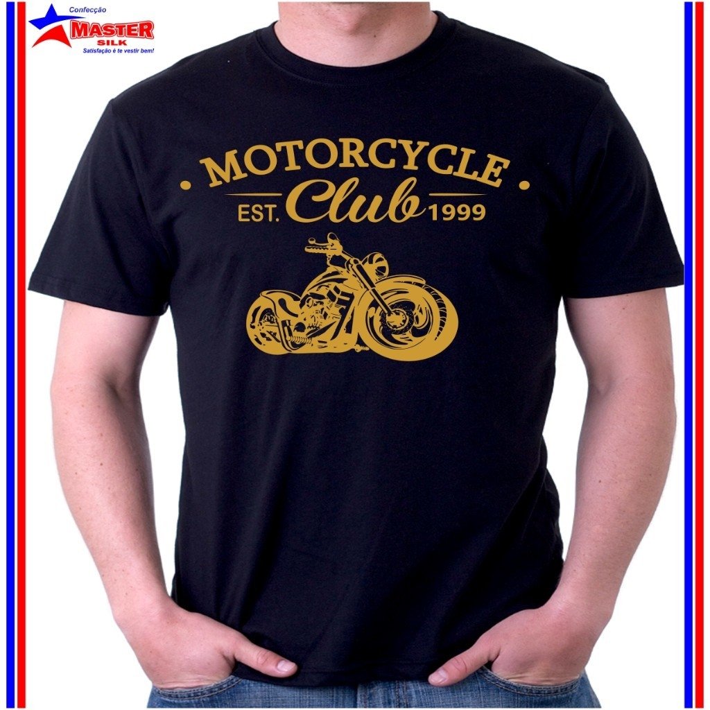 CAMISETA camisa moto clube motociclista MOTORCYCLE CLUB
