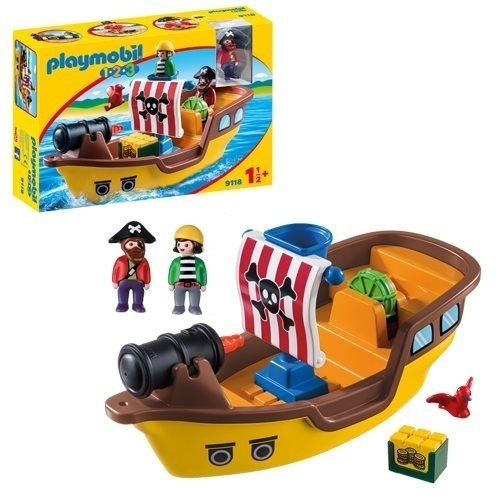 barco playmobil 123