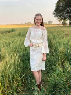 vestido compose morena rosa