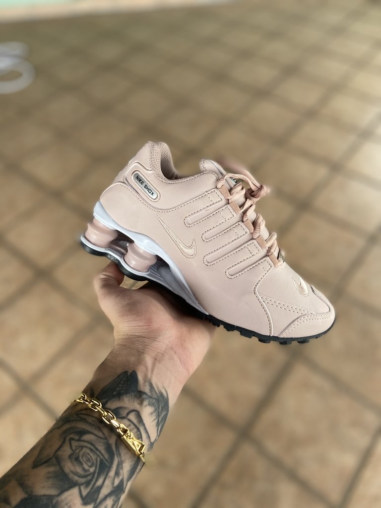 nike shox bege