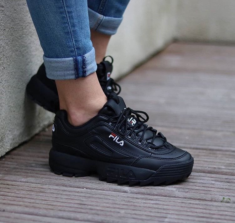 fila disruptor no pé