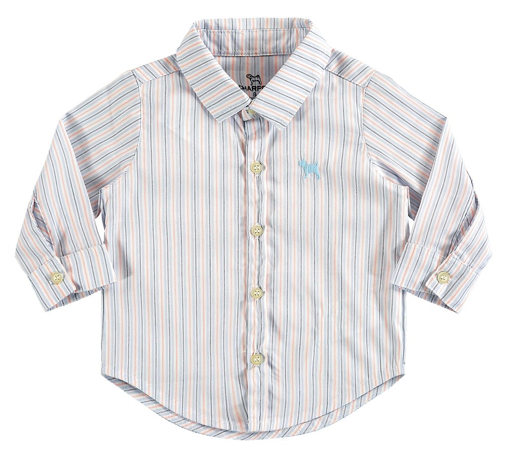 camisa social bebê