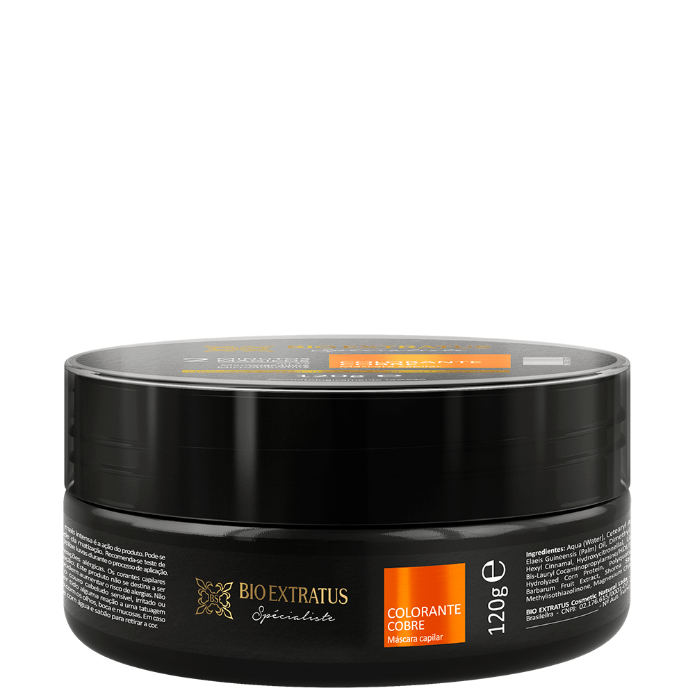 Mascara Colorante Cobre 120g Bio Extratus