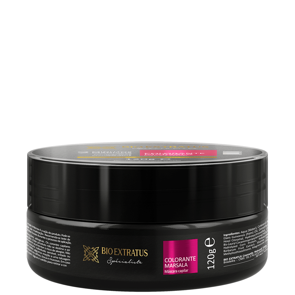 Mascara Colorante Marsala 120g Bio Extratus