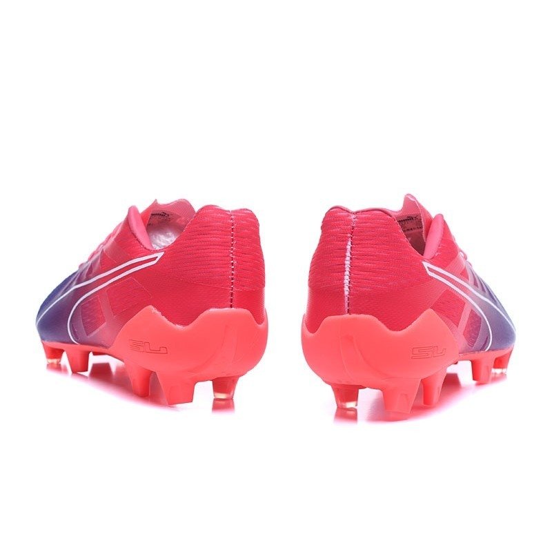 chuteira puma evospeed campo rosa e azul chuteira puma evospeed campo rosa e azul