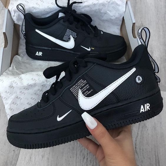 air force negras y azules
