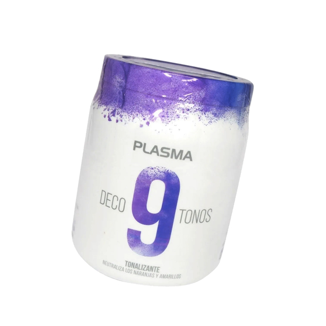 Polvo Decolorante Tonalizador - Aclara 9 Tonos x 500g - PLASMA
