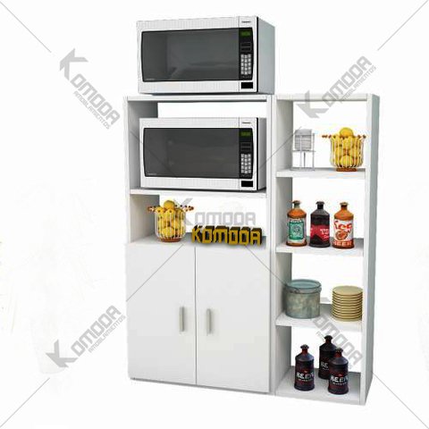 Mueble Cocina Microondas Grill Organizador Con Estantes Mueble Cocina Microondas Grill Organizador Con Estantes
