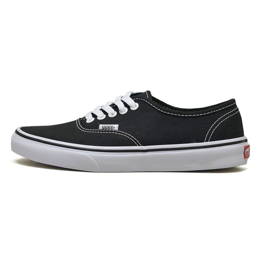 vans authentic preto e branco