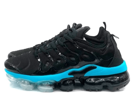 tenis da nike preto com azul