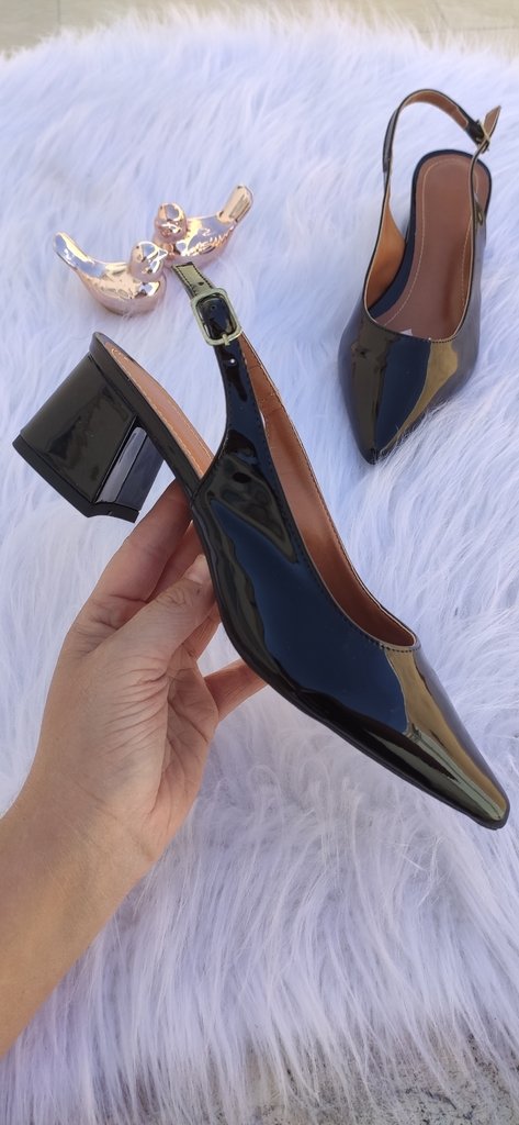scarpin preto comprar