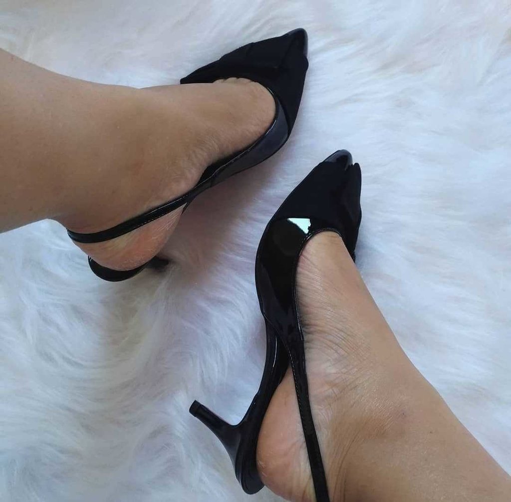 scarpin preto comprar
