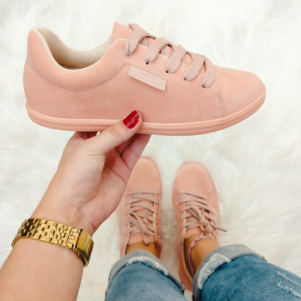 tenis rosa beira rio