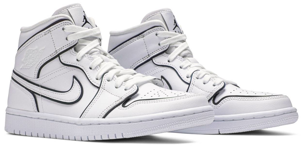 TÃNIS NIKE AIR JORDAN 1 MID ' SE IRIDESCENT TRIM