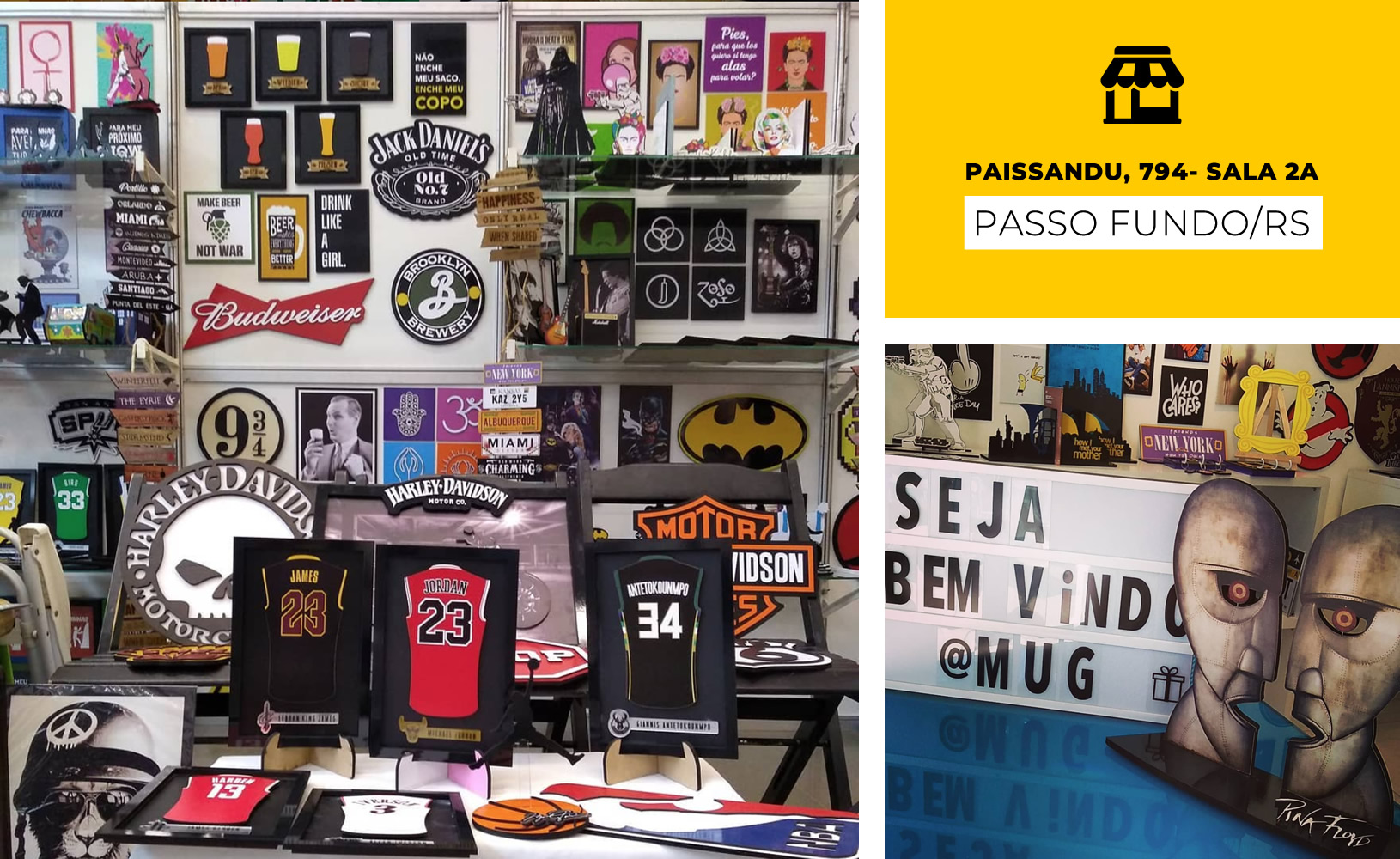 Mug Ideias Criativas - Loja Física em Passo Fundo