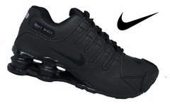 nike shox todo preto original