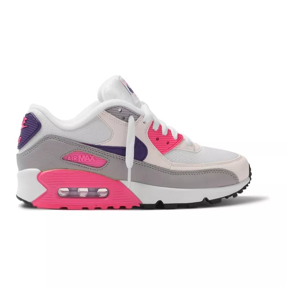 nike air branco e rosa